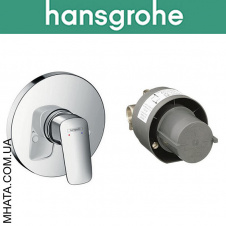 Комплект Hansgrohe (art 71666000) для душу Logis вбудований прихована та зовнішня частини