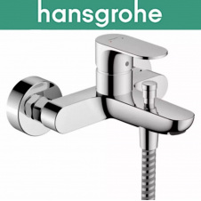 Змішувач Hansgrohe (art 72440000) для ванни короткий ніс Rebris S, Хром
