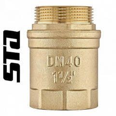 Зворотний клапан WP601-40FM 1 1/2" ВН STA для байпасу, Україна (затвор - шар) Мелітополь