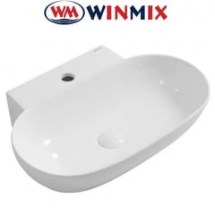 Раковина (умивальник) накладна Winmix Premium DIVERSE-0201 560*390*125mm (білий) Киев