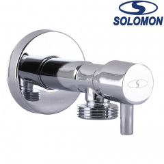 Кран напіобертовий кутовий Solomon Lazer 1/2*1/2" 7076, Польща Хмельницкий