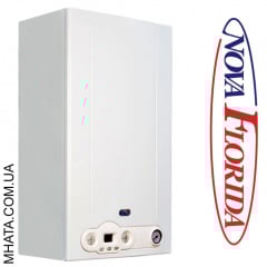Газовий котел Nova Florida Delfis Monotermica CTFS 24 (двоконтурний, турбований) + труба Київ