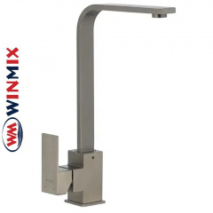 Змішувач для кухні Вухо Winmix Kub (Chr-011) SUS304 з нержавіючої сталі, Польща Шепетовка