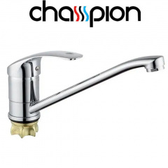 Змішувач для кухні ялинка на гайці 25см Champion Ped (Chr-555-135) Nut Охтирка