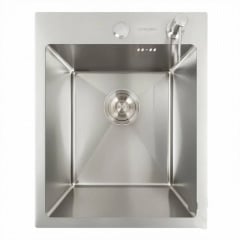 Кухонна мийка Platinex Handmade 40*50 PVD (з диспенсором), Нержавіюча сталь Дніпро