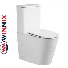 Унітаз-компакт Winmix BEVEL 0407-T1 630*350*795mm, система змиву TORNADO 1.0 Житомир