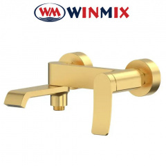 Змішувач для ванни короткий ніс Winmix Premiun Dali EURO Brushed Gold (Chr-009), Польща Нікополь