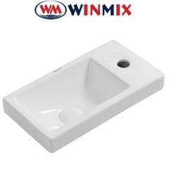 Раковина (умивальник) меблева Winmix Premium QUADRO -1501 400*215*105mm (біла) Киев