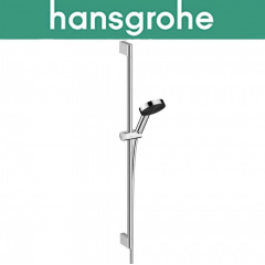Душовий набір зі стійкою Hansgrohe (art 24170000) Pulsify Select 105 3jet Relaxation 90 см, Хром Чернігів