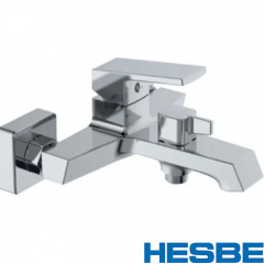 Змішувач для ванни короткий ніс HESBE GAUDI EURO (Chr-009) Київ