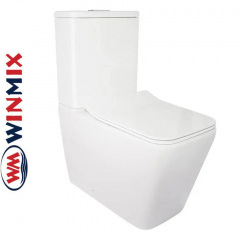 Унітаз-компакт Winmix QUADRO 0403-R 640*360*835mm, система змиву RIMLESS Винница