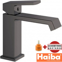 Змішувач для умивальника HAIBA Gaudi GRAPHITE (Chr-001) Черновцы