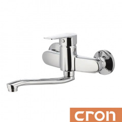 Змішувач для кухні від стіни Cron Omega (Chr-005) Київ