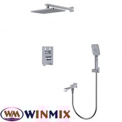 Вбудована душова система для ванни з коротким носом Winmix Premium Dali inner box (Chr-009), Польща Киев