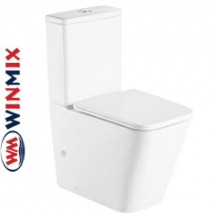 Унітаз-компакт Winmix PREMIUM QUADRO 0401-R 610*365*825mm, система змиву RIMLESS Днепр