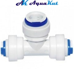Трійник Aquakut QC-QC-QC 1/4"QC-3/8"QC-1/4"QC, (DCC-009C) Павлоград