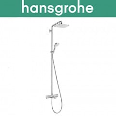 Душова система з термостатом Hansgrohe (art 27687000) для ванни Croma 280 1jet Showerpipe, Хром Киев