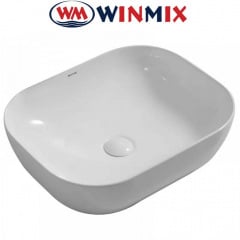 Раковина (умивальник) накладна Winmix Premium DIVERSE-0107 505*405*140mm (біла) Ужгород