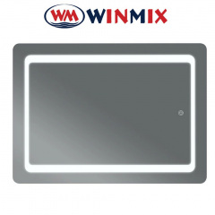Дзеркало для ванної кімнати Winmix TWEE MR09-50x80-REVERSE (з LED-підсвічуванням, антизапітнінням та регулюванням яскравості) Новояворовск