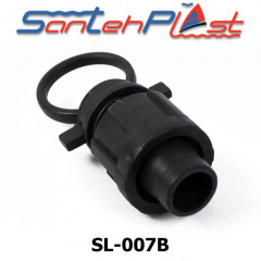 Заглушка для крапельної стрічки Арт. SL-007B Black (чорний) Кривий Ріг