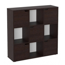 Напольная полка-стеллаж Компанит П-33 дсп венге