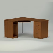 Комп'ютерний стіл Компаніт СУ-9 1500х1250х736 мм горіх