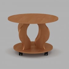 Стол журнальный Компанит Ринг ольха