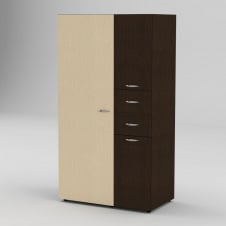 Шкаф Компанит 19 2028x1100x619 мм венге