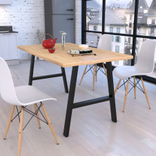 Стіл обідній Атлант Loft-Design 1380х700х762 мм метал+лдсп