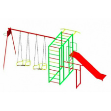 Спортплущка Dali-809/2 дитяча з гіркою та гойдалкою