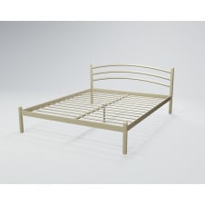 Металлическая двуспальная кровать Тенеро Маранта 180х200 см белая