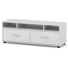 Тумба під ТВ Компаніт Плазма 1200x430x380 мм колір білий