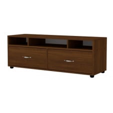 Тумба під ТВ Компаніт Плазма 1200x430x380 мм колір горіх