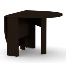 Мини стол-книжка-5 Компанит раскладной 600х182-1058х500 мм венге