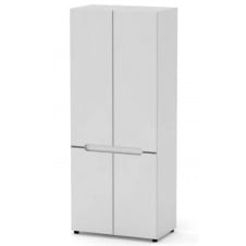 Белый шкаф-23 Компанит МС Стиль 1950х800х464 мм лдсп нимфея-альба