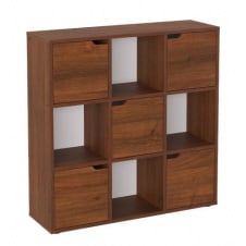 Напольная полка-стеллаж Компанит П-33 дсп орех