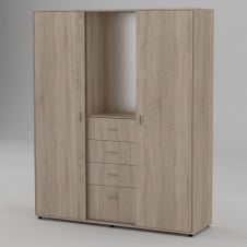 Прихожая Компанит Ангелина 1600х1950х448 мм дуб сонома