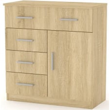 Комод Компаніт Комод-1-3-1 800x850x390 дуб Сонома