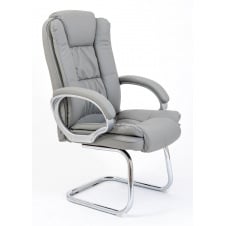Офісне конференц-крісло Richman Каліфорнія-CF хром світло-сіре