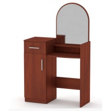 Туалетный столик с зеркалом Компанит Трюмо-1 дсп яблоня