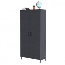 Шафа офісна LT-90-190 Loft-Design Венге-антрацит