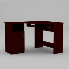 Компьютерный угловой стол Компанит СУ-14 1200х900х749 мм венге