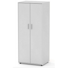 Белый шкаф-2 Компанит 1826x785x550 мм распашной для одежды в спальню и офис