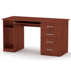 Компьютерный стол Компанит СКМ-11 1400х600х736 мм яблоня Пологи