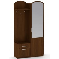 Прихожая Компанит Лидия 1000х2000х375 мм орех Луцк