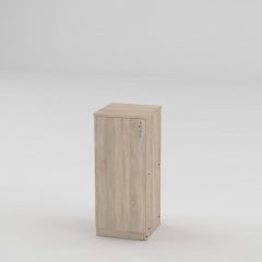 Книжный шкаф Компанит КШ-18 841x370x354 мм дуб сонома Нововолынск