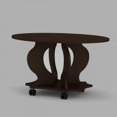 Стіл журнальний Компаніт Венеція венге Виноградів