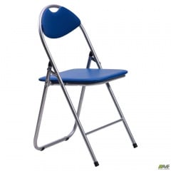Стул складной Джокер алюм ПВХ синий Виноградов
