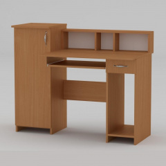 Комп'ютерний стіл Компаніт Пі-Пі-2 1175х600х736 мм бук Київ