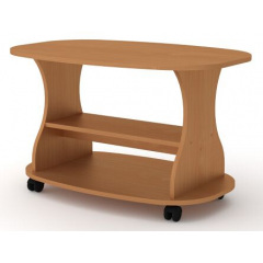 Столик журнальный Компанит Каприз овальный дсп Бук Жмеринка